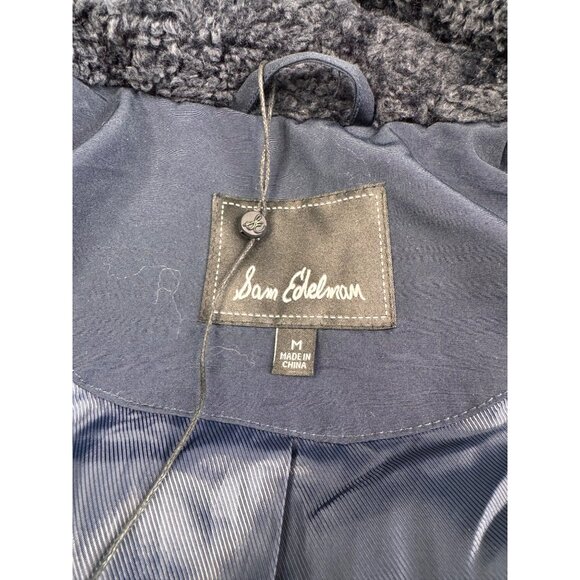 Sam Edelman Hooded Maxi Coat SZ M Winter Outerwear - Picture 12 of 16
